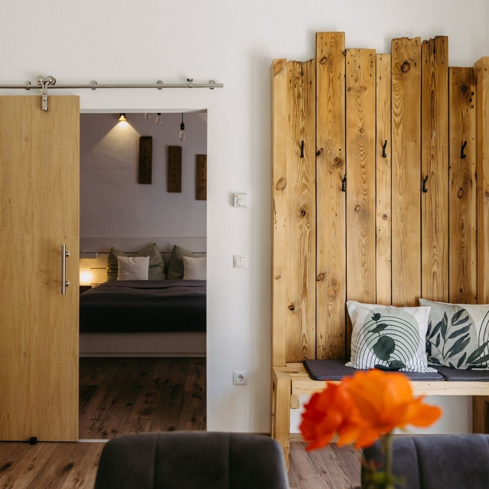 ferienwohnung wulkatal schiebetuer