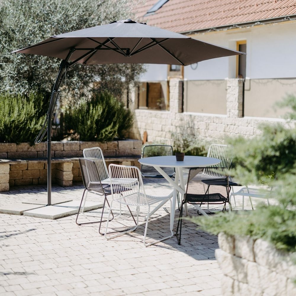 ferienwohnung wulkatal terrassen sitzplatz